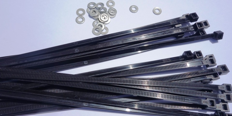 washers & cable ties