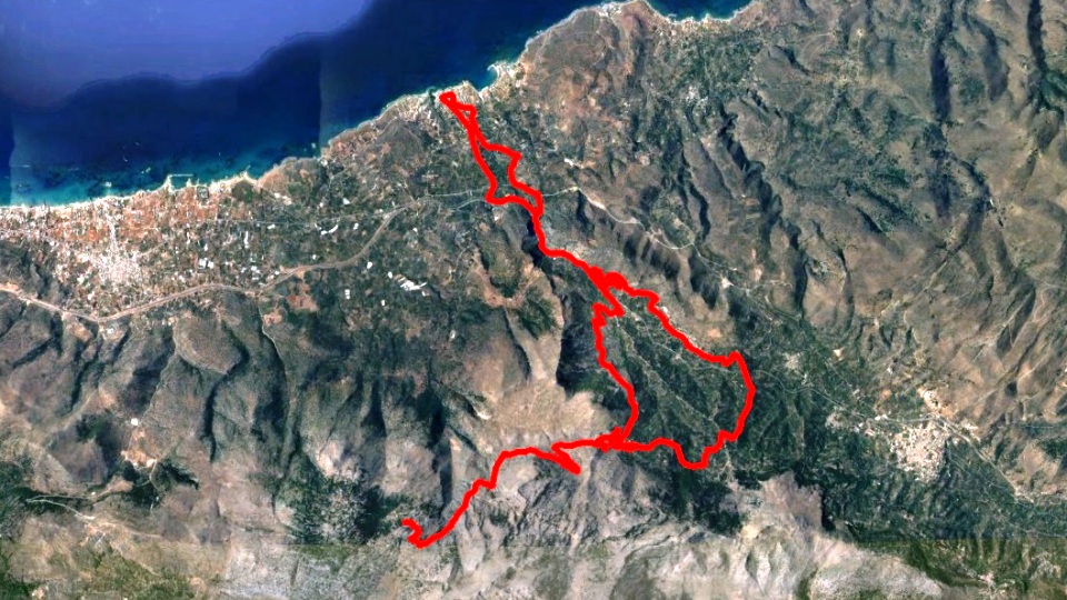 azilakodasos forest bike tour map