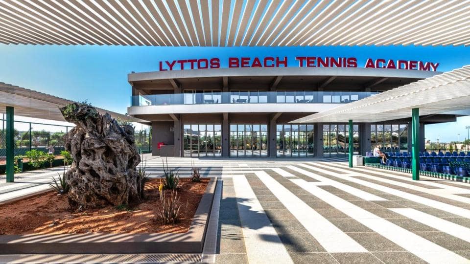 Tennis hotel lyttos beach sports Crete Greece Europe cycling bike triathlon spa fully eqiped fitness studio4-min