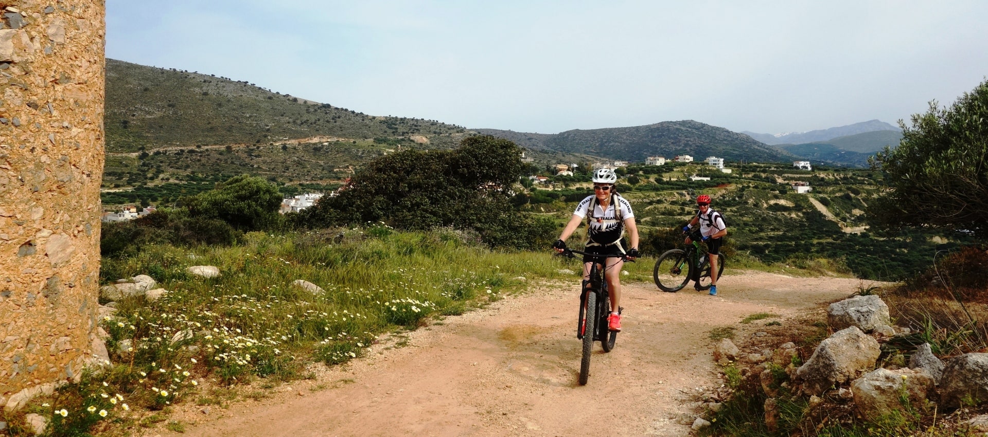 afternoon ebike tour Crete Kreta 3 hours easy bike tour the old wind mill-min