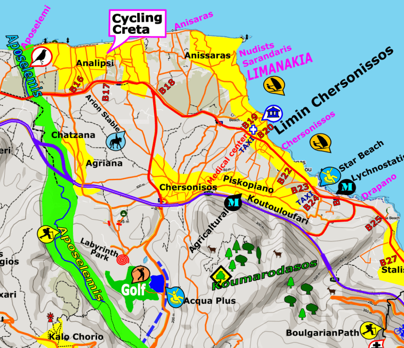 Map Heraklion Lasithi cyclingcreta - main page image-min